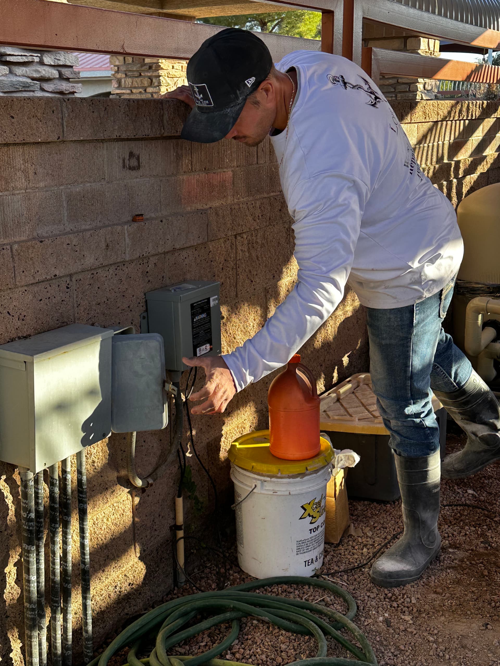 Routine Service at Cortina Community Pool