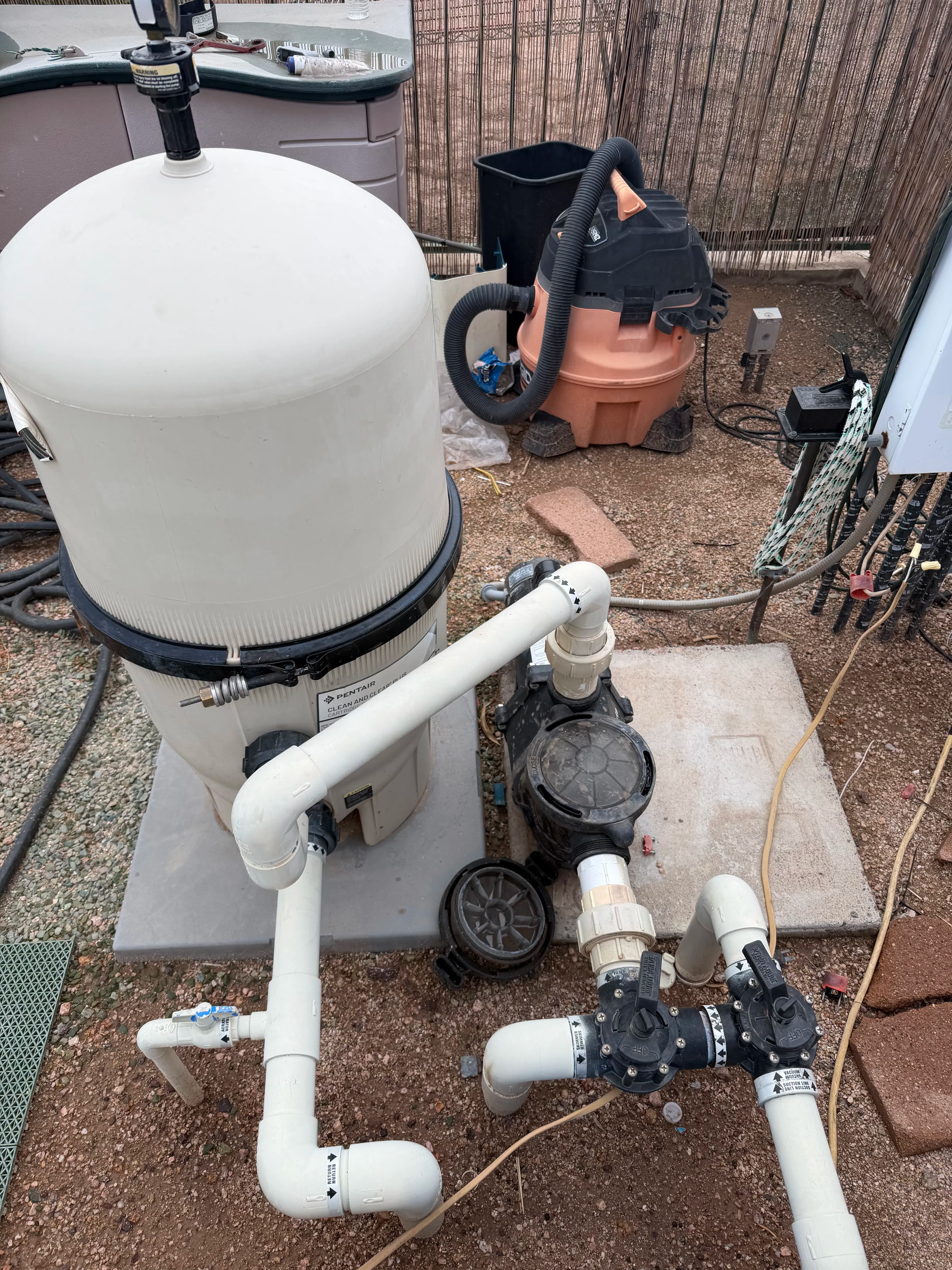 Project New Pentair Sand Filter and Motor Installation Done Right image