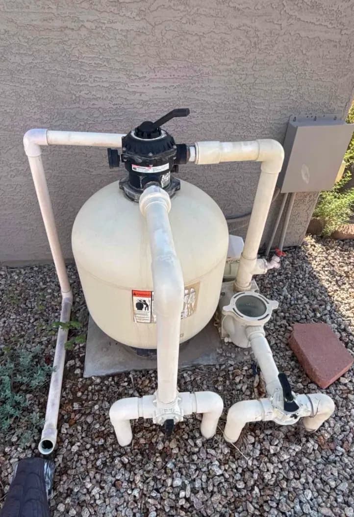 Project Old Sand Filter Out, New Cartridge Filter In image