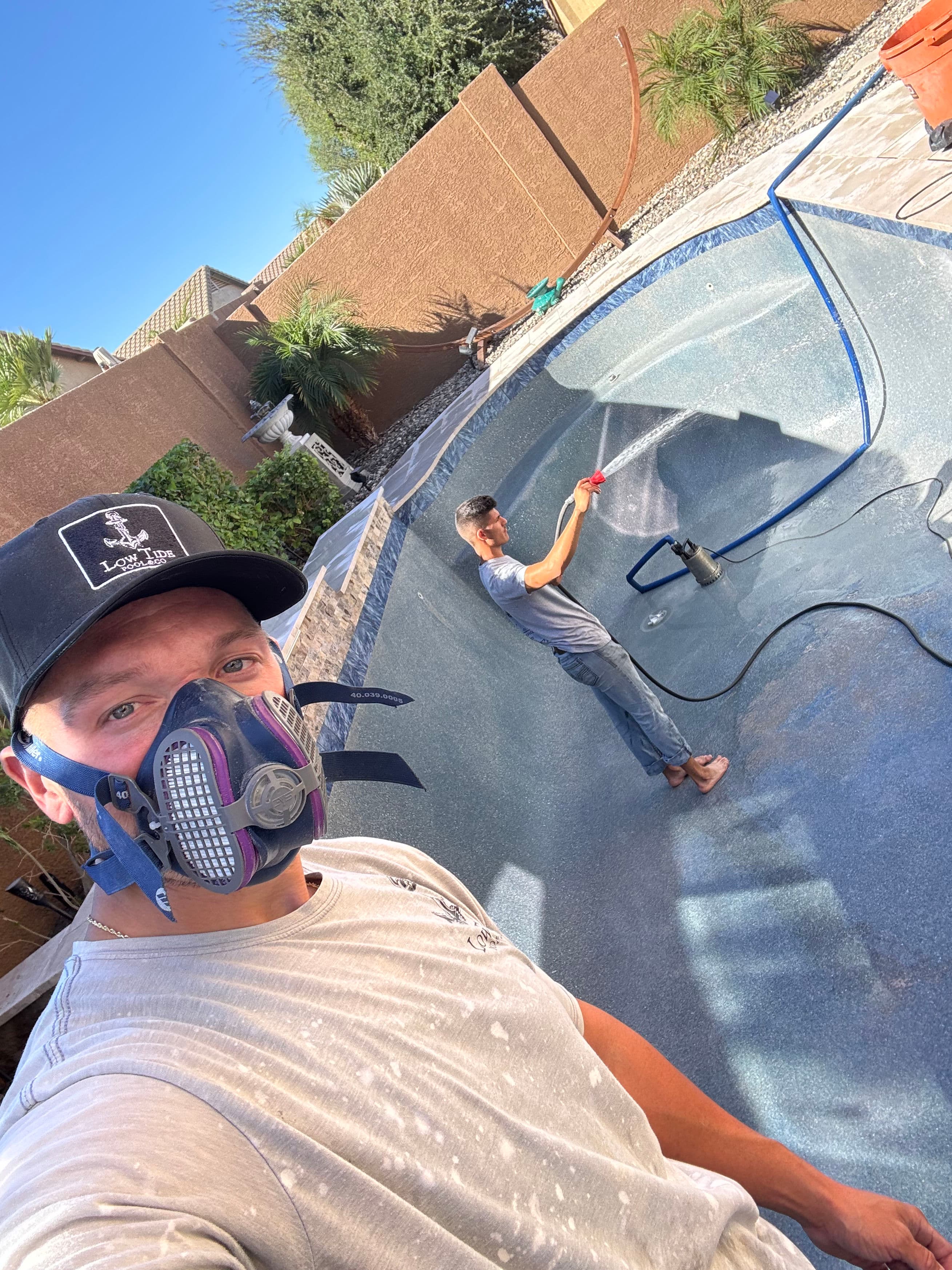 Project Complete Pool Makeover with Acid Wash and Tile Cleaning image