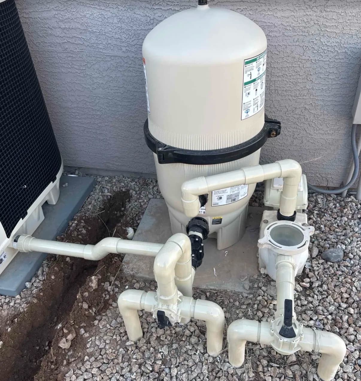 Gallery photos for Old Sand Filter Out, New Cartridge Filter In: Image #1