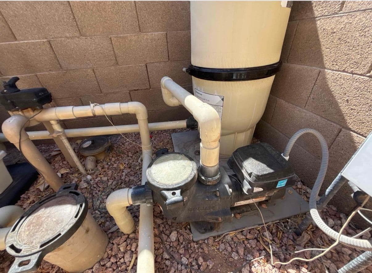 Old Pool Pump Out, Pentair IntelliFlo3 VSF In
