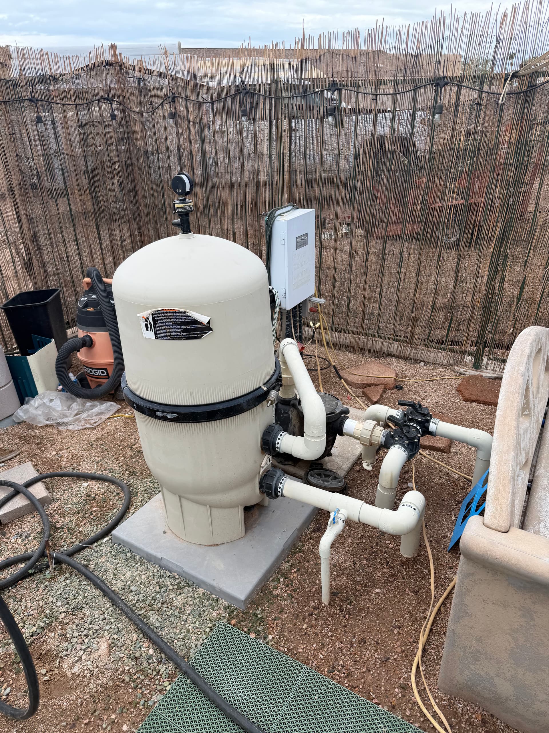 Gallery photos for New Pentair Sand Filter and Motor Installation Done Right: Image #4